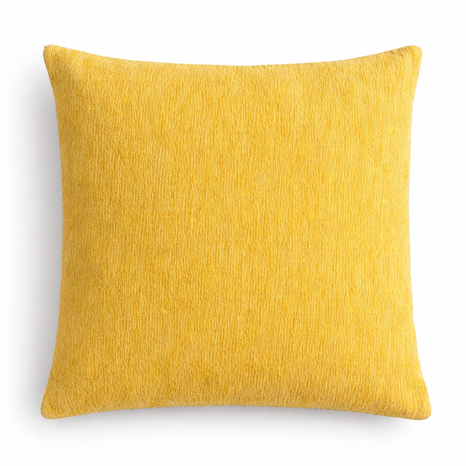 marigold cushion cover loom-woven texture warm gold tone