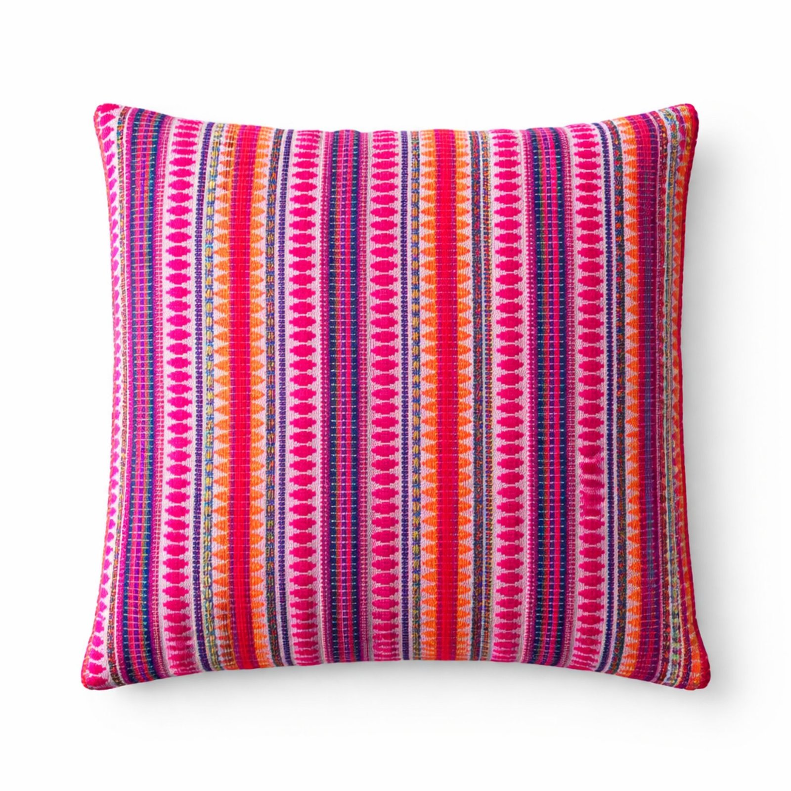 striped cushion cover neon accent pattern for sofa or bed