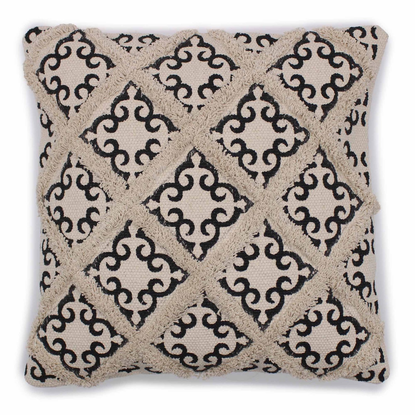 printed cushion cover lux print pattern close-up design