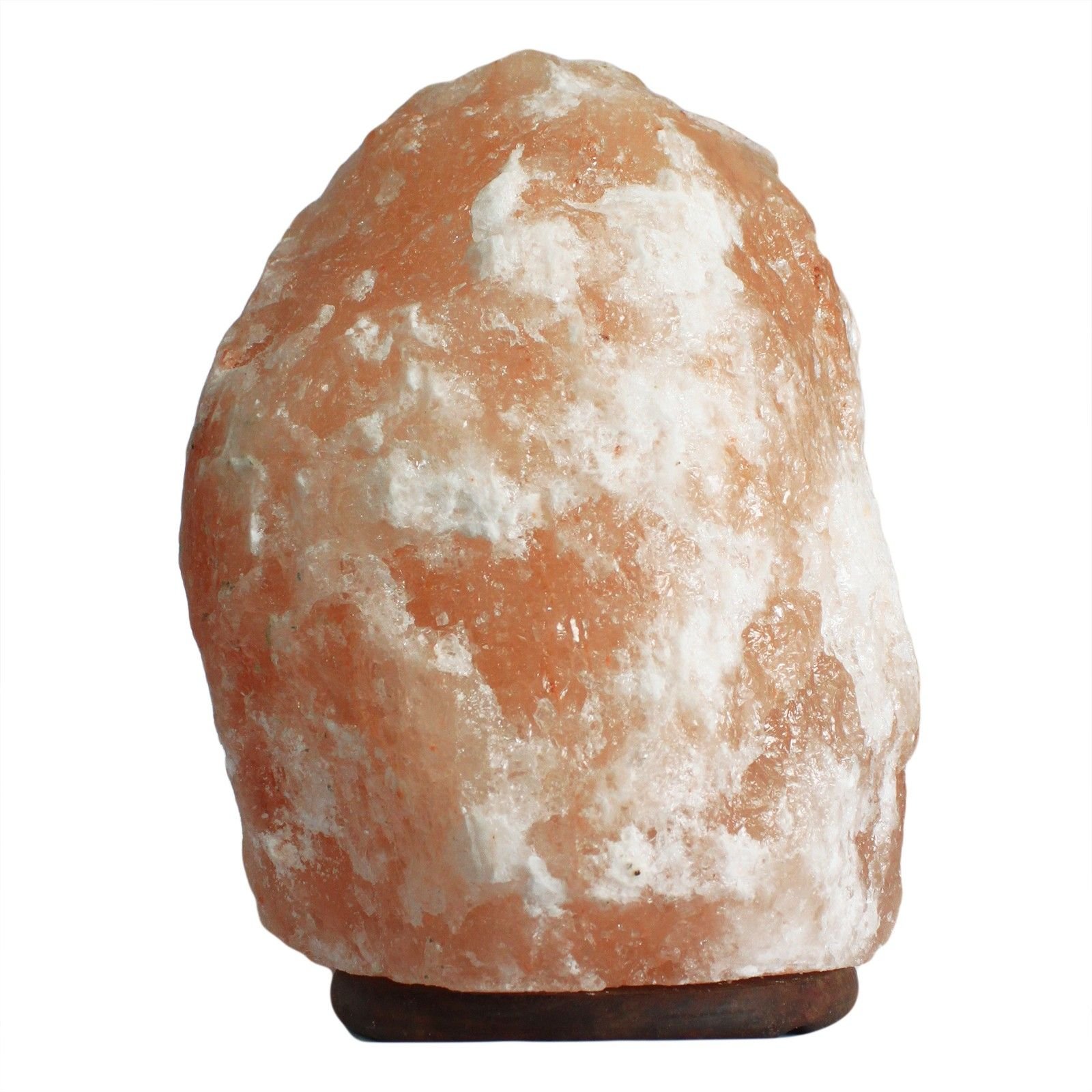 giant natural salt lamp himalayan wooden base 24kg