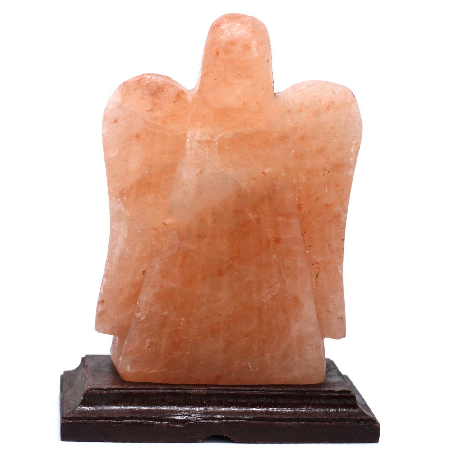 angel shaped salt lamp himalayan carved figure decorative