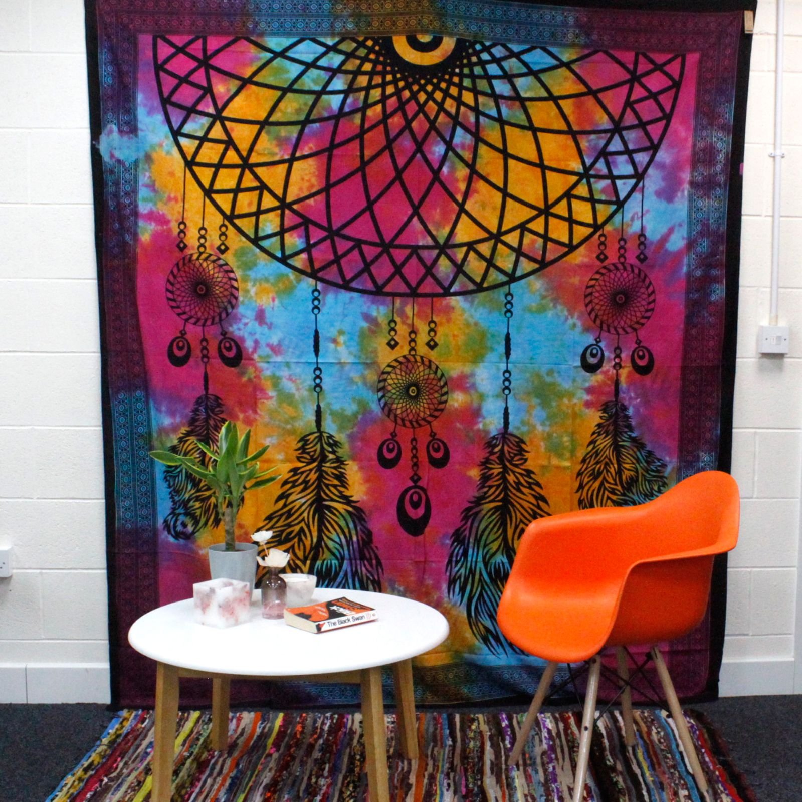 dreamcatcher wall hanging tapestry cotton double bedspread print